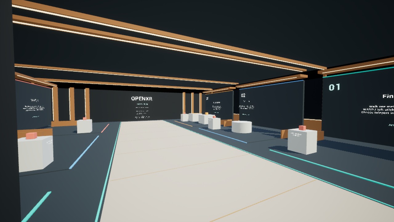 The UOXR tutorial gallery